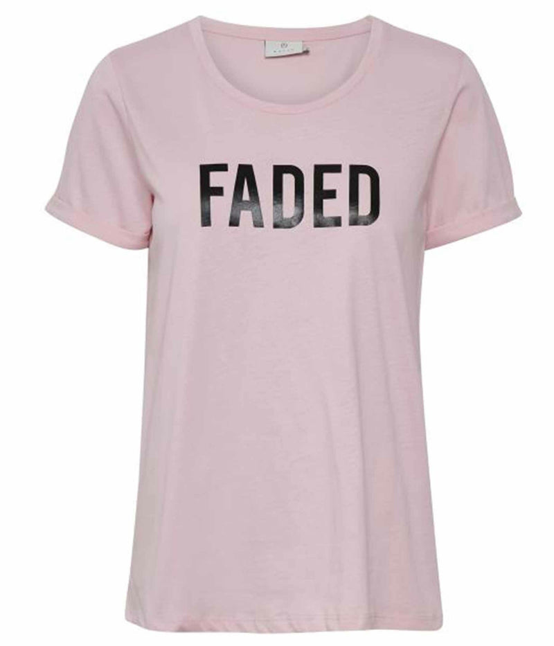 KAFFE KADORA T-SHIRT I PINK NECTAR