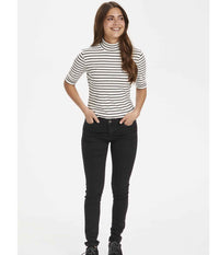KAFFE ANDY JEANS I DENIM GRÅ