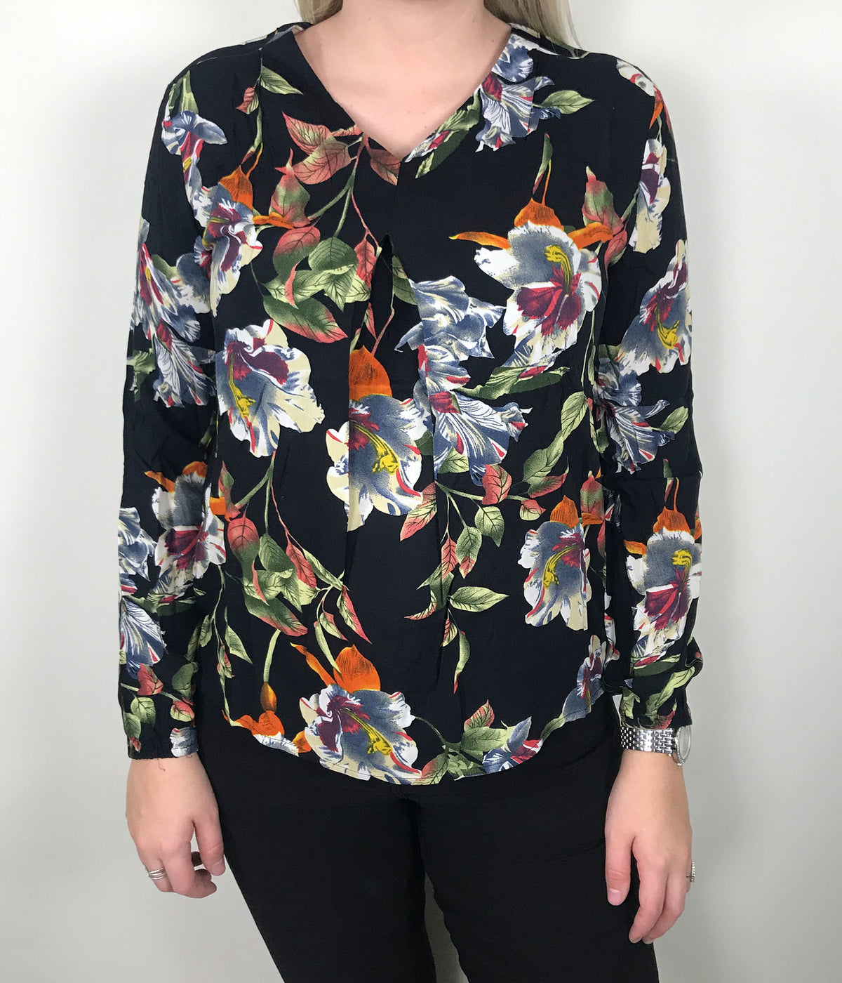 OFELIA HARPER BLUSE I SORT