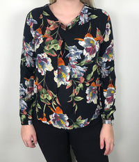 OFELIA HARPER BLUSE I SORT