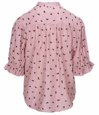 ONE-TWO LUXZUZ MICAELE BLUSE I ROSA