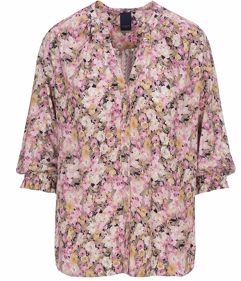 ONE-TWO  MORGANA BLUSE MED BLOMSTER PRINT