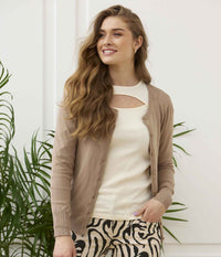 ZE-ZE COX  BLUSE I CREME