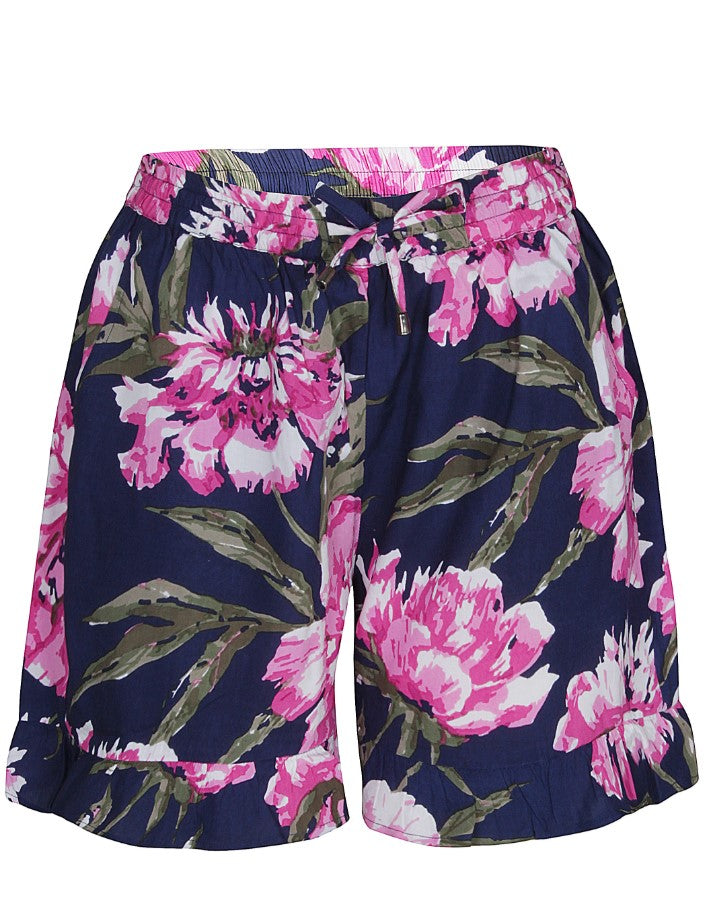 ZE-ZE CHERRI SHORTS I MARINEBLÅ