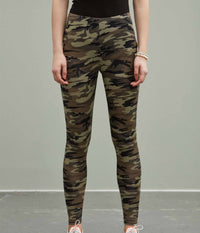 ZE-ZE ARIETTA LEGGINGS I ARMY PRINT