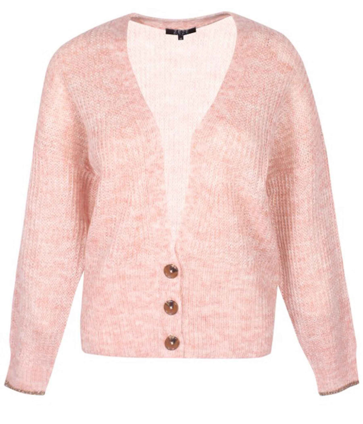 ZE-ZE BADE CARDIGAN I MELANGE ROSA