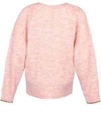 ZE-ZE BADE CARDIGAN I MELANGE ROSA