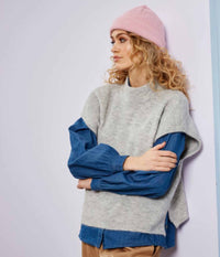 ZE-ZE KIVO DENIM SKJORTE