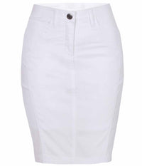 ZE-ZE LANCE NEDERDEL I HVID MED INDBYGGET SHORTS