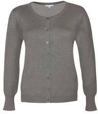 ZE-ZE NORMA CARDIGAN I KHAKI