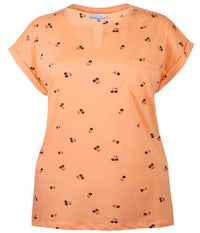 ZE-ZE HABER T-SHIRT I ORANGE