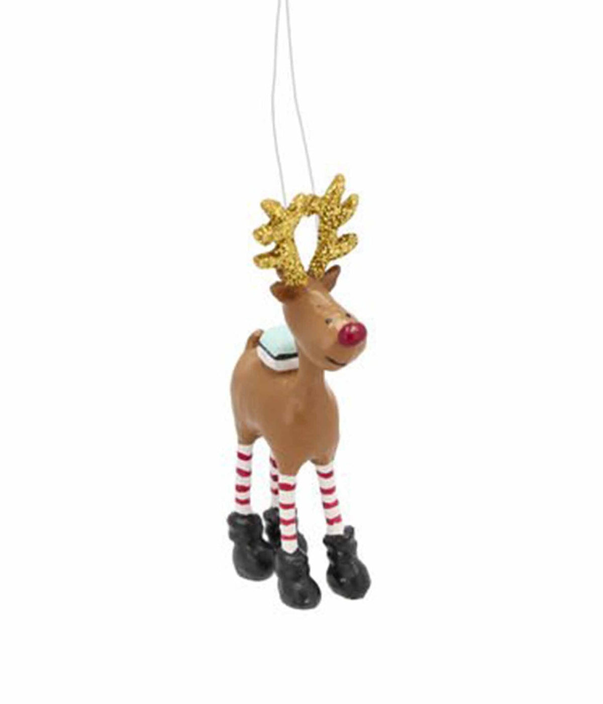 MINI RUDOLF  CANDYBOY BLÅ - 7 Cm.