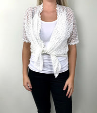 OFELIA ARABELLA CARDIGAN I OFFWHITE