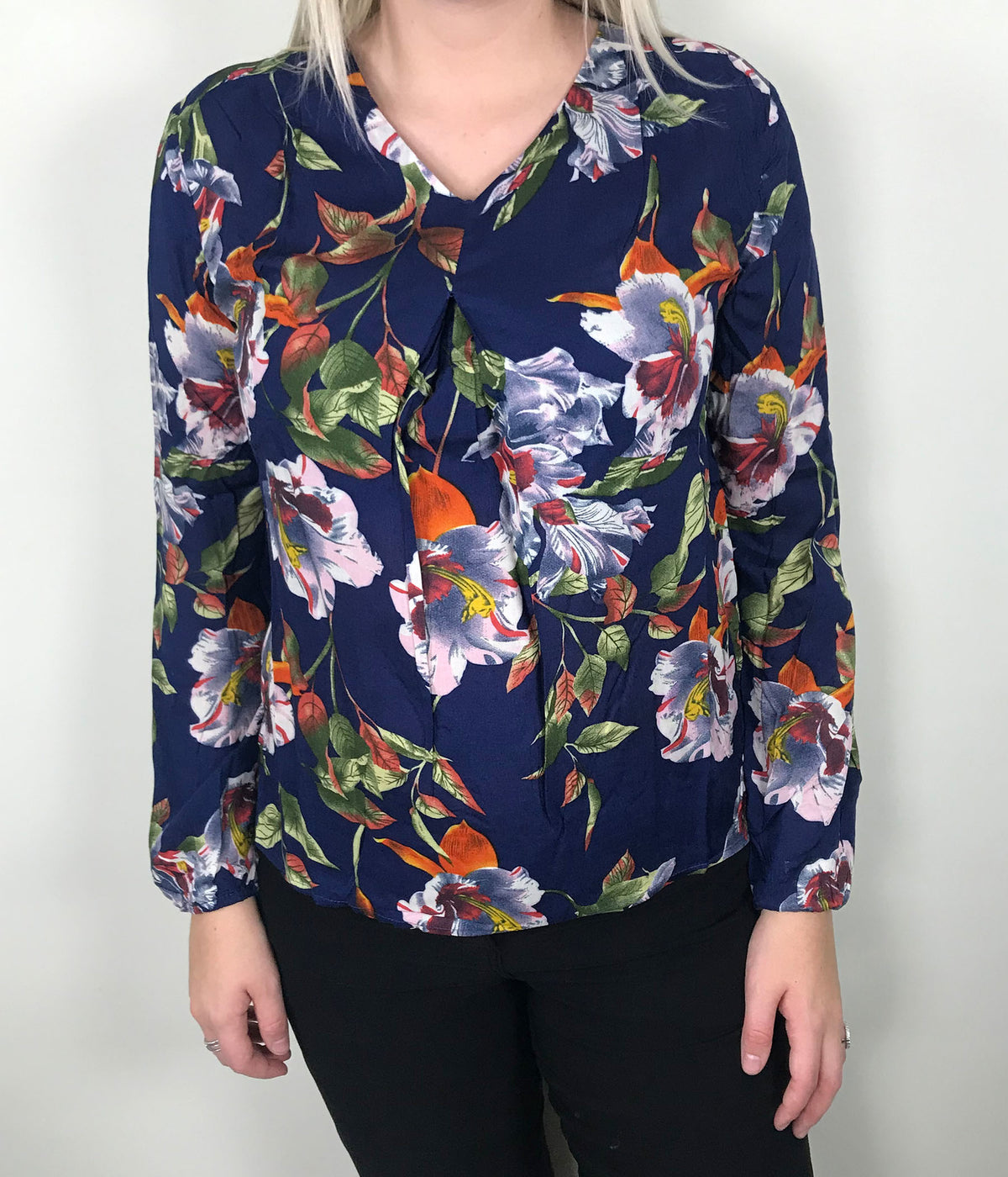 OFELIA HARPER BLUSE I NAVY