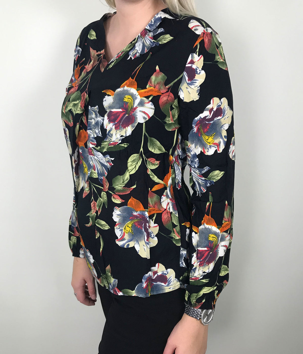 OFELIA HARPER BLUSE I SORT